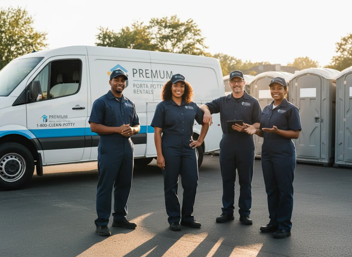 VIP Portable Toilets company in West Mansfield, OH